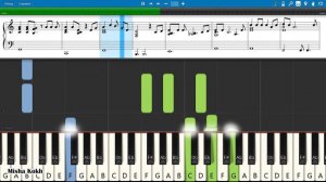 Алена Апина - Я тебя у всех украду [Piano Tutorial | Sheets | MIDI] Synthesia