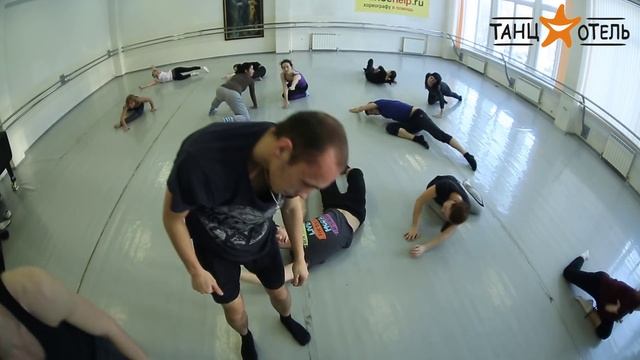 Мастер-класс Александра Гурвича | Техника contemporary | Танц-Отель "Лето-2016" смотреть онлайн