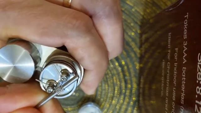 Моя установка койла с клон Fev 4.5 S+/ My coil setup with Fev 4.5 S+ clone смотреть онлайн
