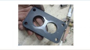 ФЛАНЕЦ КАРБЮРАТОРА СОЛЕКС ДЕФОРМАЦИЯ И  ДОРАБАТЫВАЕМ ТЕРМОИЗОЛИРУЮЩУЮ ПРОКЛАДКУ