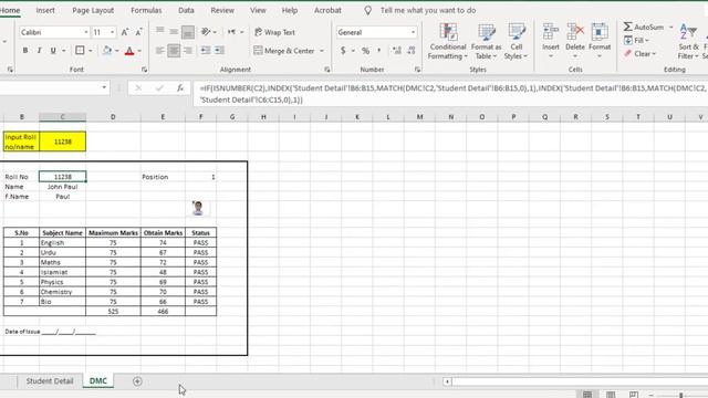 How to Create Automatic DMC for all student in the school in ms excel 2019 || Auto DMC making excel смотреть онлайн