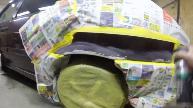 Ремонт гнилых арок ВАЗ, 2114 покраска из баллончика,почти в идиал. так сможет каждый.. смотреть онлайн