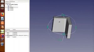 Как перемещать объекты во FreeCAD. Подготовка к созданию стола