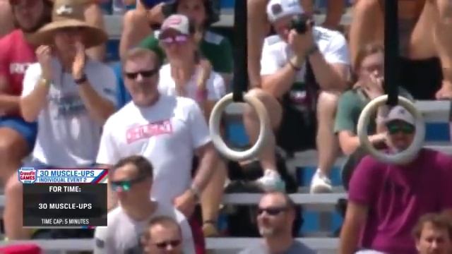 EVENT 2 CrossFit Games 2018 30 PULL-UPS MEN FRASER смотреть онлайн