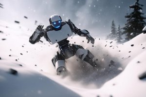 Самодельный мотосноуборд.