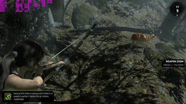 Tomb Raider (2013) VS GTX TITAN X 2-WAY SLI (4K) smoothing OFF смотреть онлайн