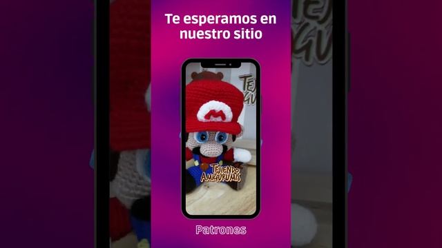 Te Esperamos En Nuestro Sitio  #crochet #amigurumilovers #amigurumi #amigurumidoll  #tejedoras