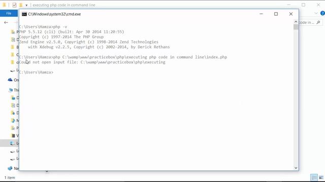 Executing PHP Code In CLI Part 01 смотреть онлайн