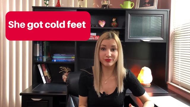 English Idiom: GET COLD FEET | English phrases смотреть онлайн