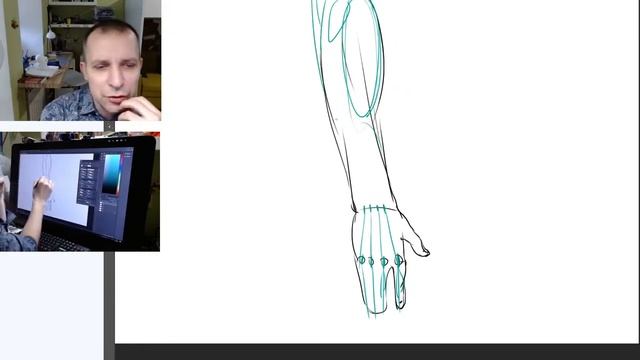 Мышцы рук. Часть 2. / Видеокурс /Пластическая анатомия - А. Рыжкин смотреть онлайн