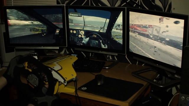DiRT 3 Eyefinity test смотреть онлайн