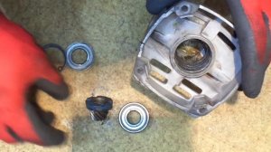 SPARKY MA 2000  Ремонт болгарки.  Замена ротора и подшипника