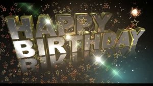 Happy birthday/С днем рождения Бесплатные шаблоны