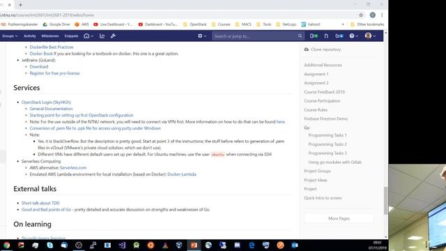 IMT2681 - Cloud Technologies (Networking) смотреть онлайн