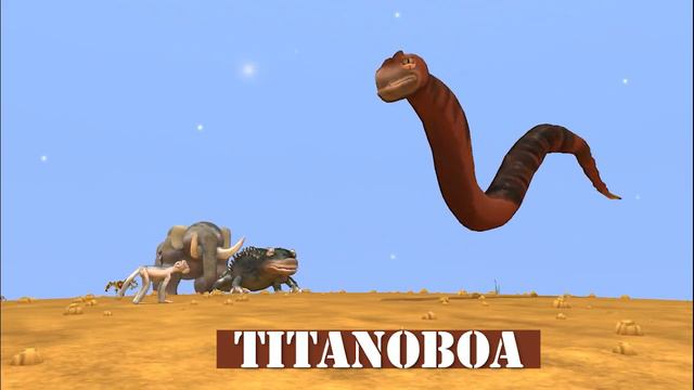 Prehistoric Beast Deathmatch Size Comparison 1 | Prehistoric Beast Deathmatch [S1] | SPORE