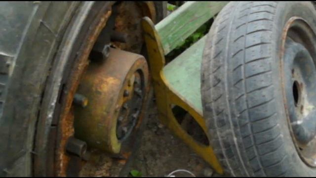 МИНИТРАКТОР 4X2 из Мерседеса ЧАСТЬ#1. Сборка ведущего моста.Tractor Assembly drive axle. смотреть онлайн