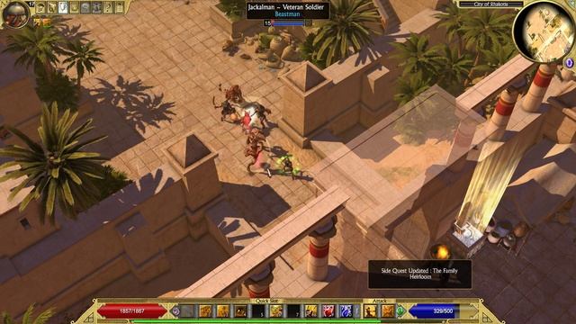 Titan Quest, class Hunter - Game Walkthrough, no comments. Part 7 смотреть онлайн
