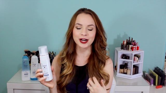 Dove Oxygen Moisture Leave In Foam: Review & Demo: смотреть онлайн