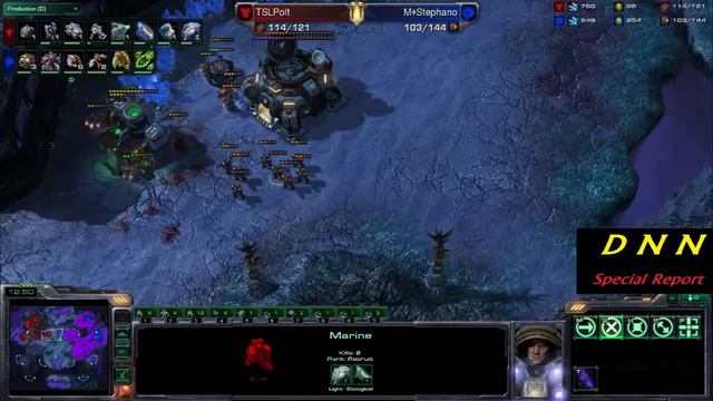 TvZ TSLPolt vs Stephano Game 4 of 5 WinterHack 2012 Starcraft 2 смотреть онлайн