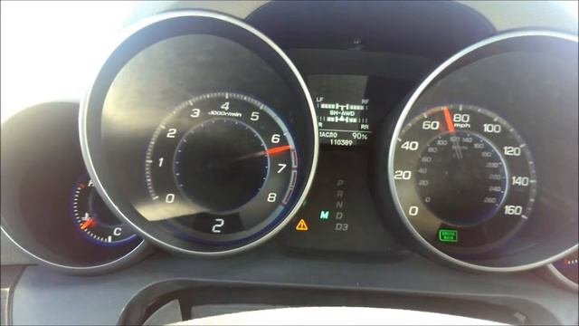 Acura MDX 0-100 Km/h 6,5s. смотреть онлайн