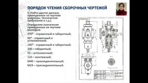 Чтение сборочных чертежей