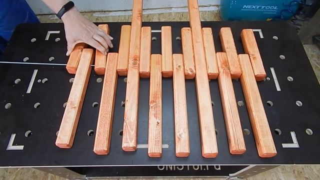 Классная идея из обрезков доски! 100% пользы от старых досок!!! смотреть онлайн