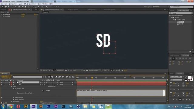 Разбор основ по экспрешенам в AE (2RogerThat - Уроки по After Effects) смотреть онлайн