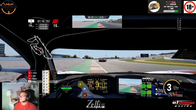 Sim Racing Company GT3 Championship - Valencia - LMLM Racing Team 75 min. смотреть онлайн
