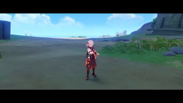 Казуха геймплей/ Kazuha Gameplay Genshin Impact