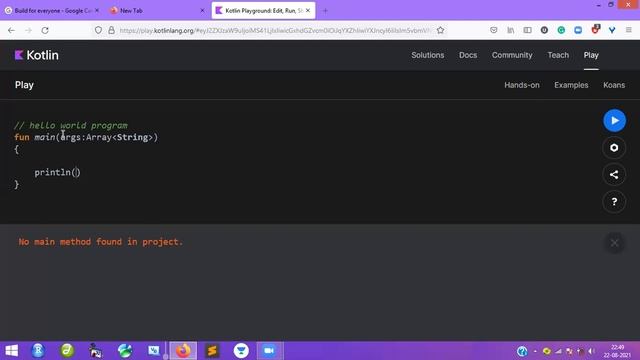 Kotlin Hello World смотреть онлайн