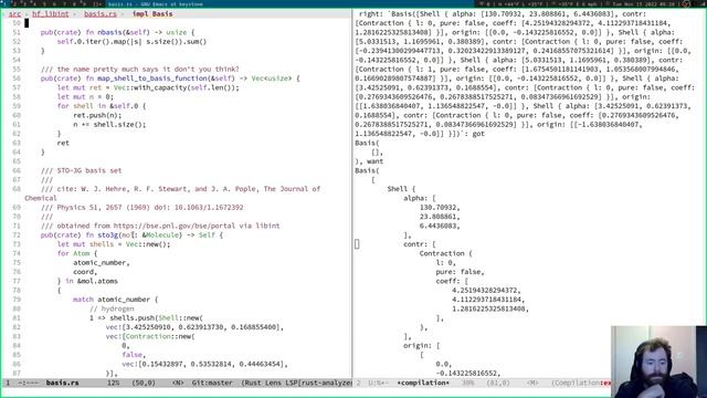 qcrab 08: Deserializing Basis Sets with serde смотреть онлайн