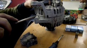 опель мока ремонт генератора