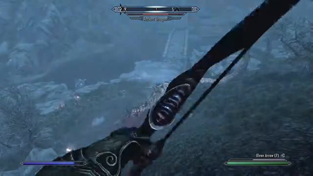 Skyrim SE Attacked By Two Dragons At Once смотреть онлайн