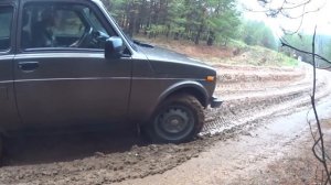 Шины ВЛИ-5 на Ниву  Купили, установили, протестировали на бездорожье.