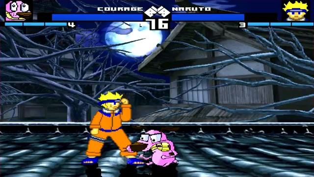 MUGEN Arcade Mode With Courage the Cowardly Dog смотреть онлайн