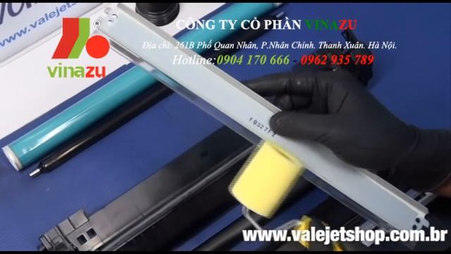 Vinazu hướng dẫn đổ mực máy in HP LaserJet Pro M706n Printer, mực in CZ192A смотреть онлайн
