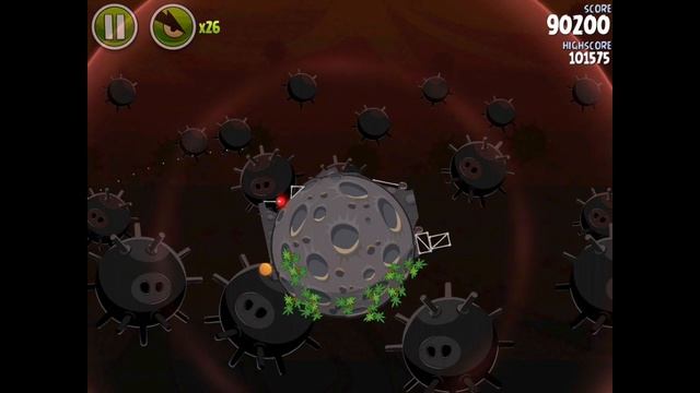 Angry Birds Space Danger Zone Level 10 Walkthrough 3 Star смотреть онлайн