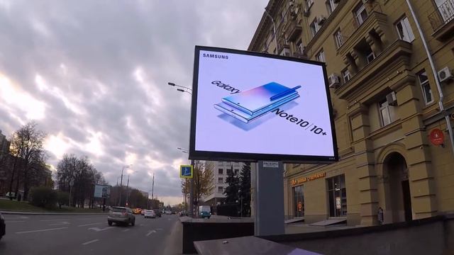 Стела с видеоэкраном, г. Москва, ул. Житная, д. 10, Р5 смотреть онлайн