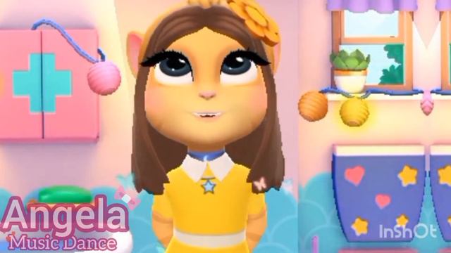 My talking Angela 2 dance Five Nights At Freddy's Song 🤎💜💛 | Angela Music Dance смотреть онлайн
