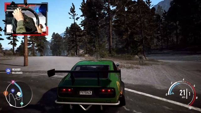 NEED FOR SPEED PAYBACK | NISSAN FAIR LADY 240ZG | STEERING WHEEL PXN V900 | PART 02 смотреть онлайн