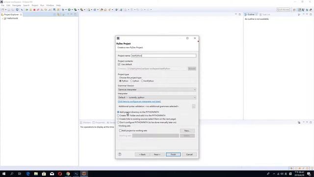 How to develop python in eclipse and install python plugin "PYDEV" смотреть онлайн