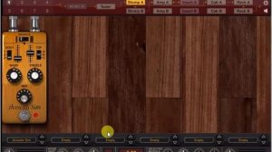 Как настроить электрогитару, чтобы звучала как акустическая гитара  Acustic Sim  AmpliTube 4