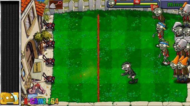 Боулинг в Plants vs. Zombies и Plants vs. Zombies 2 Z64 смотреть онлайн