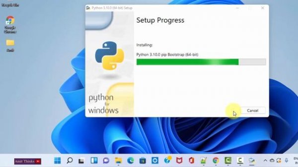 How to install Python 3.10.0 on Windows 11