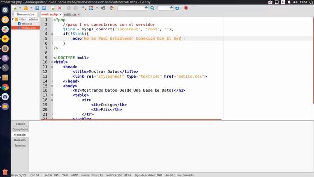 Tutorial Mostrar Datos De Una Base De Datos Mysql Con PHP смотреть онлайн