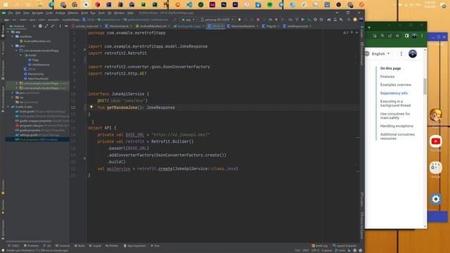 #152 Android Kotlin Development 2022 [Arabic] | Retrofit with coroutine смотреть онлайн