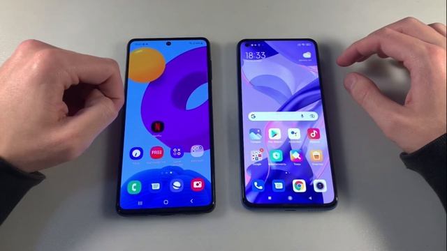 Samsung Galaxy M52 vs Xiaomi 11 Lite NE смотреть онлайн