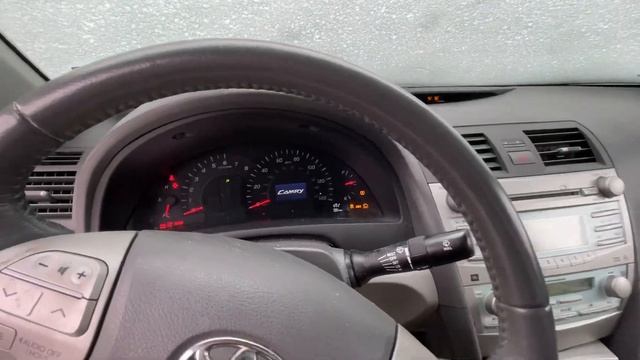2009 Toyota Camry XLE Cold Start смотреть онлайн