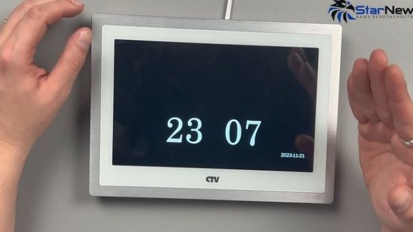 Видеодомофон CTV-M4104, IPS идеал в 10 дюймов! Ваша безопасность с ним на высшем уровне!