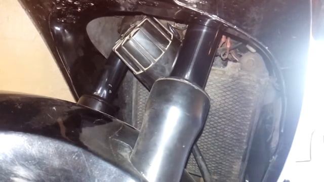 Колокол сигнализации вместо сигнала на Kawasaki 250 смотреть онлайн